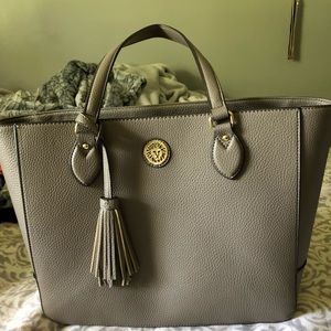 Grey over the shoulder purse